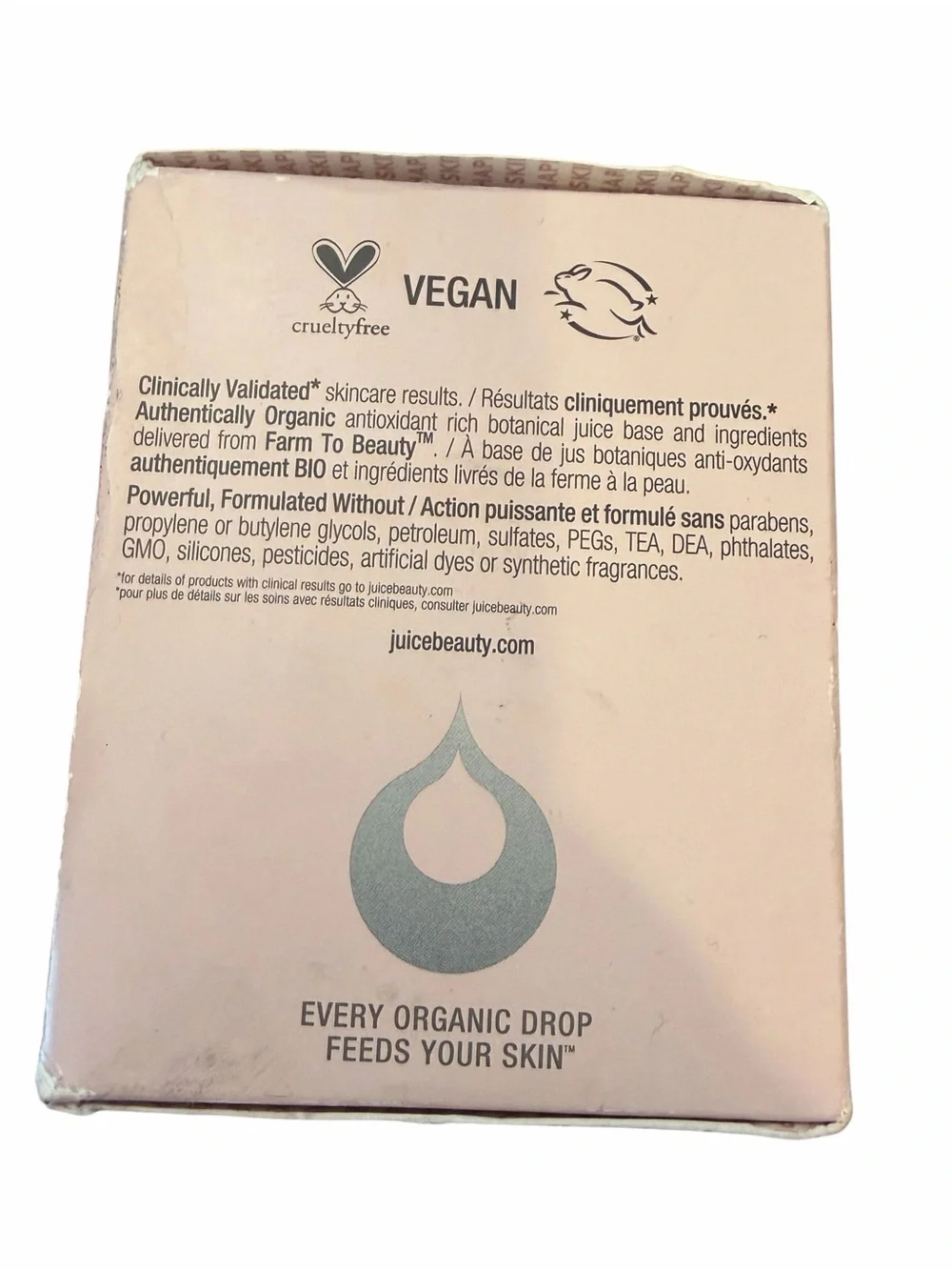 Kate Hudson Juice Beauty Revitalizing Acacia & Rose Powder Mask‎ 1.7 oz. NEW